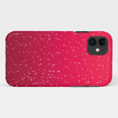 Cherry Soda met Tiny Bubbles Background Art Case-Mate iPhone Case (Achterkant (horizontaal))