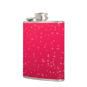 Cherry Soda met Tiny Bubbles Background Art Heupfles (Links)