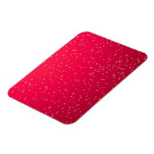 Cherry Soda met Tiny Bubbles Background Art Magneet (Linkerzijde)