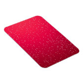 Cherry Soda met Tiny Bubbles Background Art Magneet (Rechterzijde)