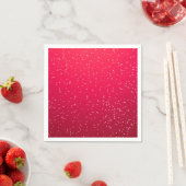 Cherry Soda met Tiny Bubbles Background Art Servet (Insitu)