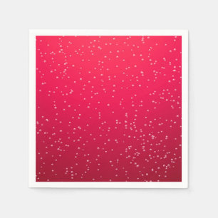 Cherry Soda met Tiny Bubbles Background Art Servet