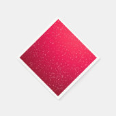 Cherry Soda met Tiny Bubbles Background Art Servet (Hoek)