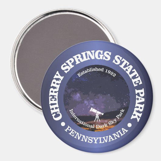 Cherry Springs SP Magneet (Voorkant / Achterkant)