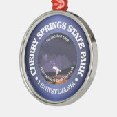 Cherry Springs SP Metalen Ornament (Links)