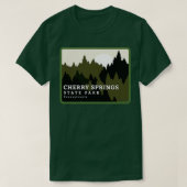 Cherry Springs State Park Pennsylvania Forest Sun T-shirt (Design voorkant)