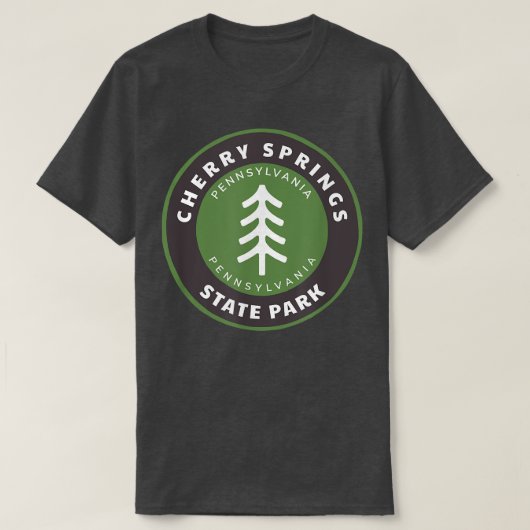 Cherry Springs State Park Pennsylvania PA Vacation T-shirt (Design voorkant)