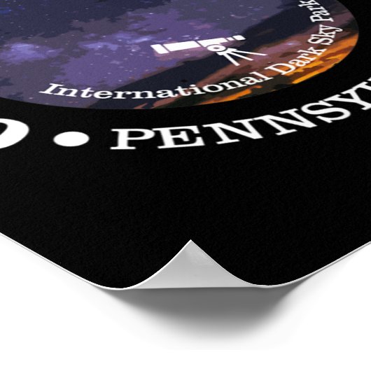 Cherry Springs State Park Shirt Funny Hiking 1922  Poster (Hoek)