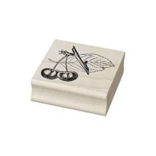 Cherry Stamp Rubberstempel