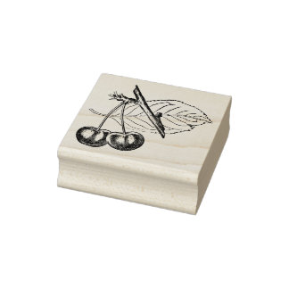 Cherry Stamp Rubberstempel