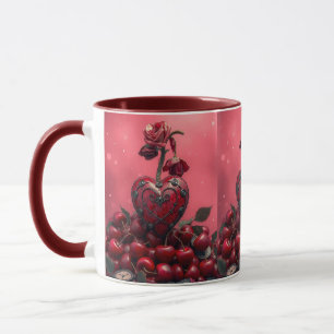 Cherry Steampunk Valentijn Mok