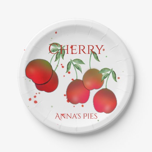 Cherry Stems Paper Bord (Voorkant)