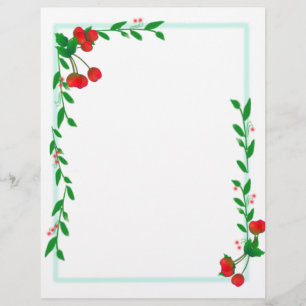 Cherry Stems Scrapbook