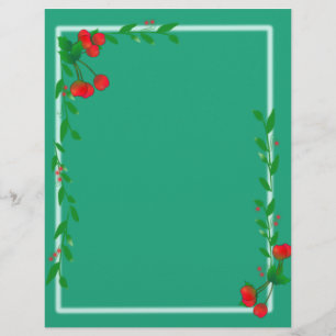 Cherry Stems Scrapbook