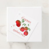Cherry Stems String Labels (In situ)