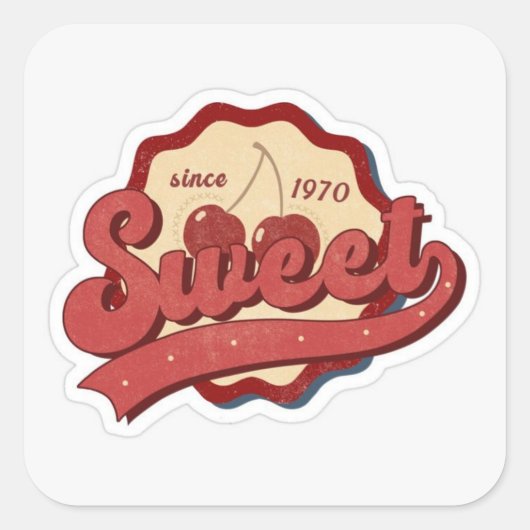 🍒 Cherry  Sticker (Voorkant)