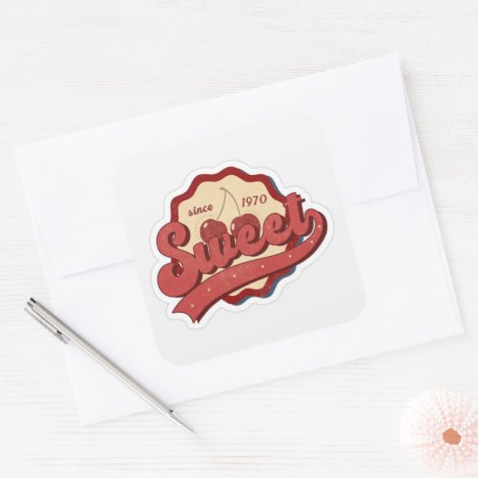 🍒 Cherry Sticker (Envelop)