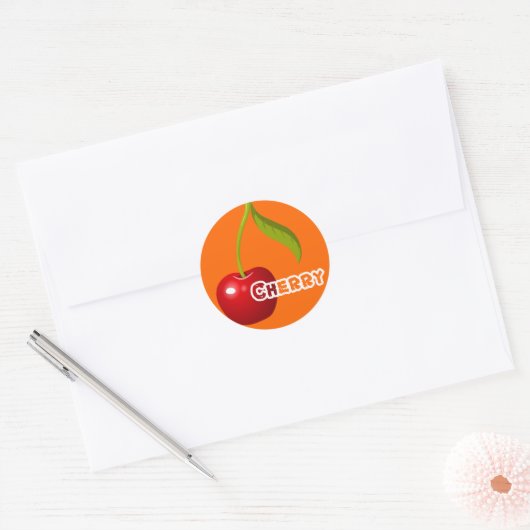 Cherry sticker (Envelop)