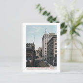 Cherry Street Scene met Alaska Bldg Briefkaart (Staand voorkant)