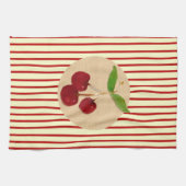 Cherry Stripe Kitchen Towel Theedoek (Horizontaal)