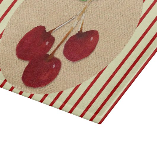 Cherry Stripe Snijplank (Hoek)