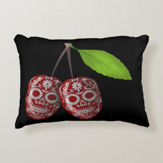 Cherry Sugar Skull Decoratief Kussen