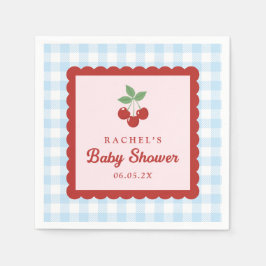 Cherry Sweet Baby Shower Servet
