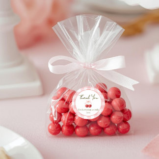 Cherry Sweet babyshower sticker