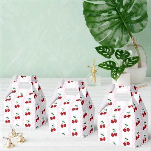 Cherry Sweet Birthday Bedankdoosjes (Meervoudige)