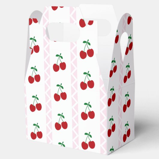 Cherry Sweet Birthday Bedankdoosjes (Geopend)