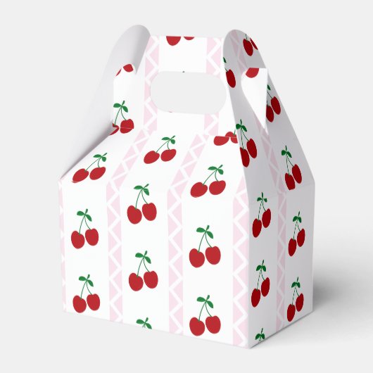 Cherry Sweet Birthday Bedankdoosjes (Voorkant Zijde)