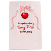Cherry Sweet Birthday Medium Cadeauzakje (Voorkant)