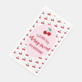 Cherry Sweet Birthday Napkins Servet (Hoek)
