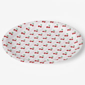 Cherry Sweet Birthday Papieren Bordje (Gekanteld)