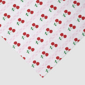 Cherry Sweet Birthday Tissuepapier (Detail)