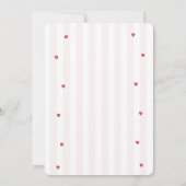 Cherry Sweet Coquette Girl Birthday Kaart (Achterkant)