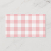 Cherry Sweet - Diaper Raffle Card Informatiekaartje (Achterkant)