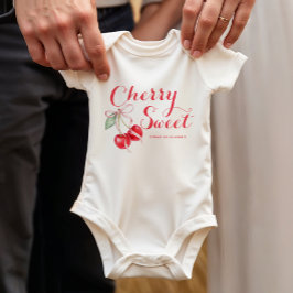 Cherry Sweet gepersonaliseerd Romper