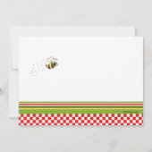 Cherry Sweet Invitation Kaart (Achterkant)