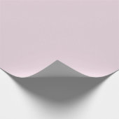 Cherry sweet solid pink Valentijnsdag Cadeaupapier (Hoek)