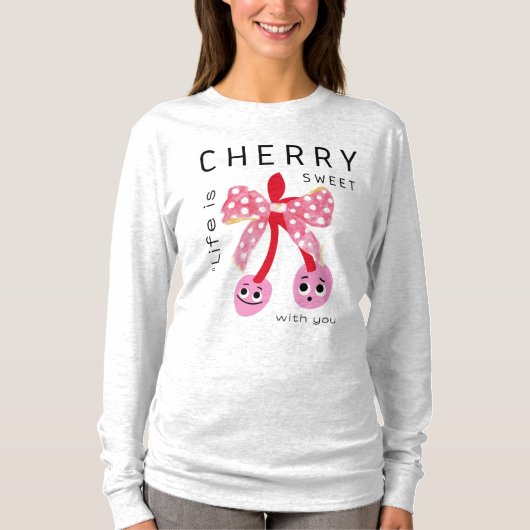 CHERRY SWEET T-SHIRT (Voorkant)