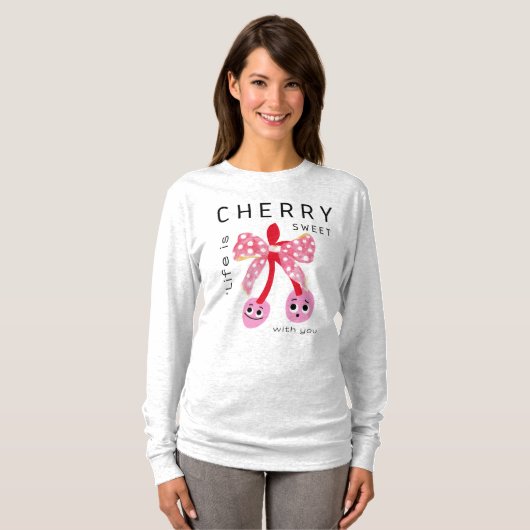 CHERRY SWEET T-SHIRT (Voorkant volledig)