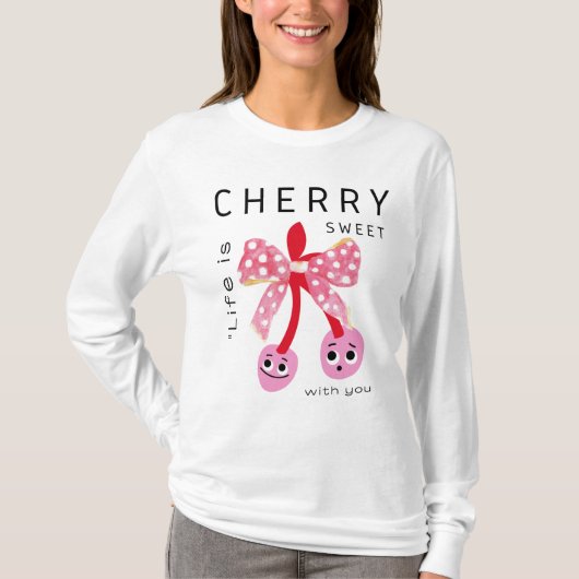 CHERRY SWEET T-SHIRT (Voorkant)