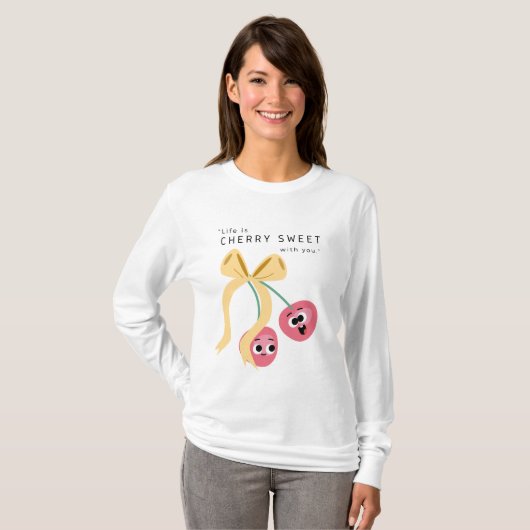 CHERRY SWEET T-SHIRT (Voorkant volledig)
