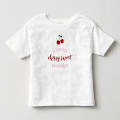 Cherry Sweet Verjaardag Kinder Shirts (Voorkant)