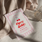 Cherry Sweet Verjaardag Uitnodiging