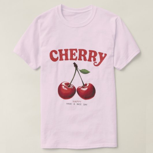  Cherry T-shirt (Design voorkant)