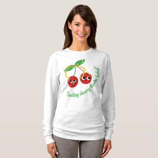 CHERRY T-SHIRT (Voorkant volledig)