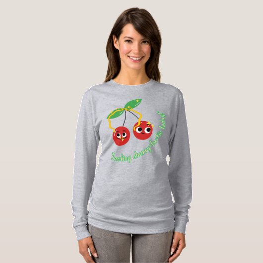 CHERRY T-SHIRT (Voorkant volledig)