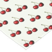 Cherry Tablecloth - Aangepaste kleuren Tafelkleed (Gekanteld)